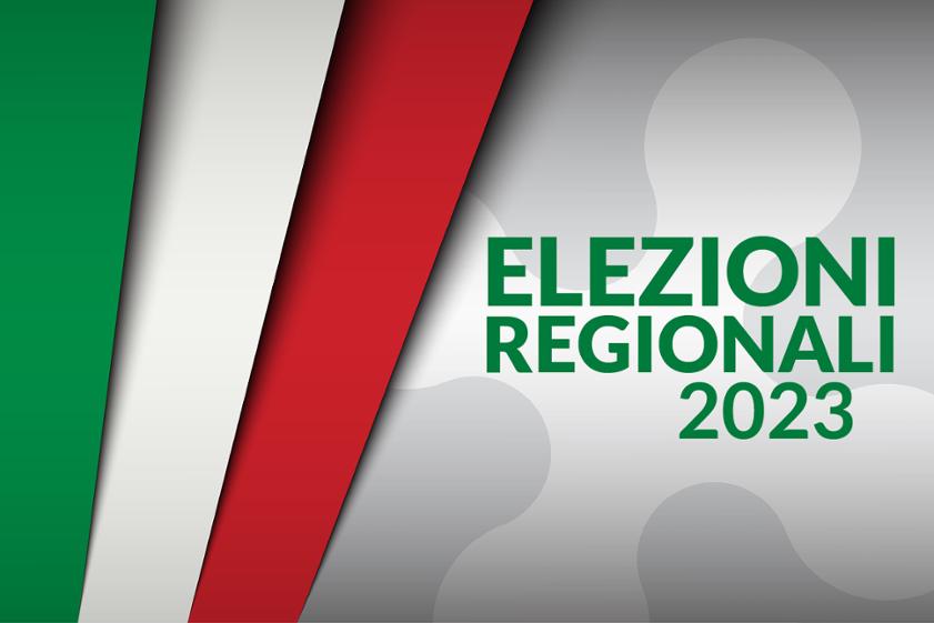ELEZIONI REGIONALI DEL 12 E 13 FEBBRAIO 2023