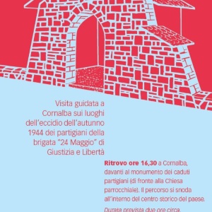 SABATO 24 LUGLIO  2021 VISITA GUIDATA SUI LUOGHI DELL'ECCIDIO DEI PARTIGIANI