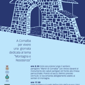 DOMENICA 29 AGOSTO 2021 A CORNALBA PER VIVERE UNA GIORNATA DEDICATA AL TEMA  "MONTAGNA E RESISTENZA"
