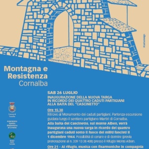 MONTAGNA E RESISTENZA - 26/27 luglio 2025