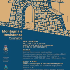 MONTAGNA E RESISTENZA - 25/26 LUGLIO 2026